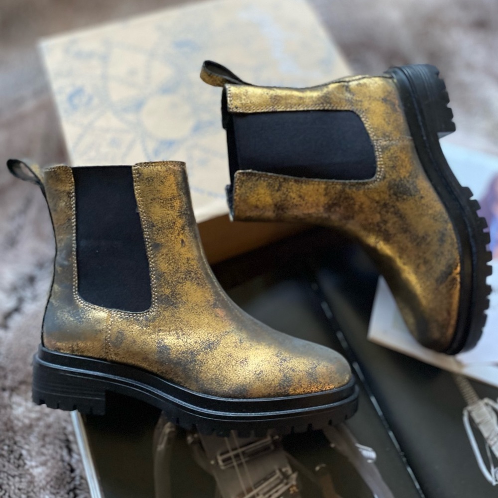 Ralph Lauren Leather Corinne Bootie
